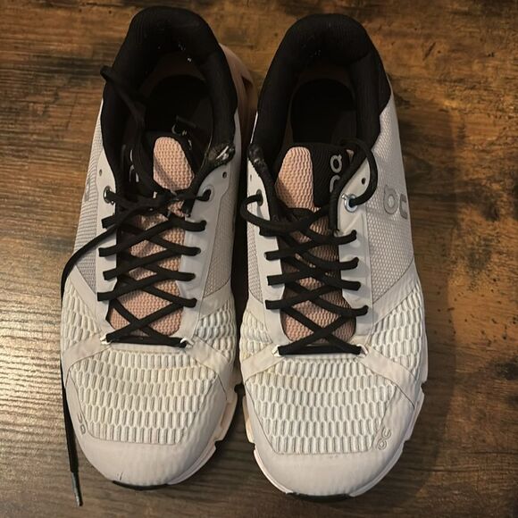 On Running Cloudflyer 'Glacier Grey Rose Brown Sneakers Size 9.5 - Picture 5 of 12